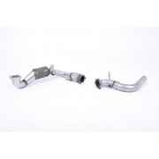 Ford Fiesta Mk8 1.0T EcoBoost ST-Line 3 & 5 Door (Non-OPF/GPF) Cast Downpipe with Race Cat 